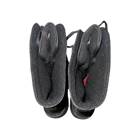 The North Face Thermoball Waterproof Leather Snow Ski Sledding Boots Girl's 4 - Picture 8 of 10